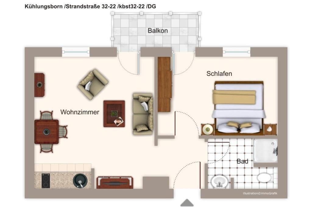 Strandstrasse 32 Strandstrasse 32-22 Ostseebad Kühlungsborn Екстериор снимка